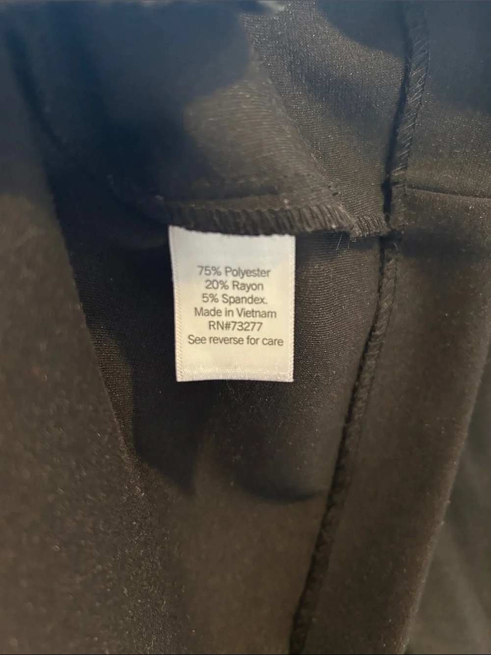 Nine West Black Single-Button Tailored Blazer